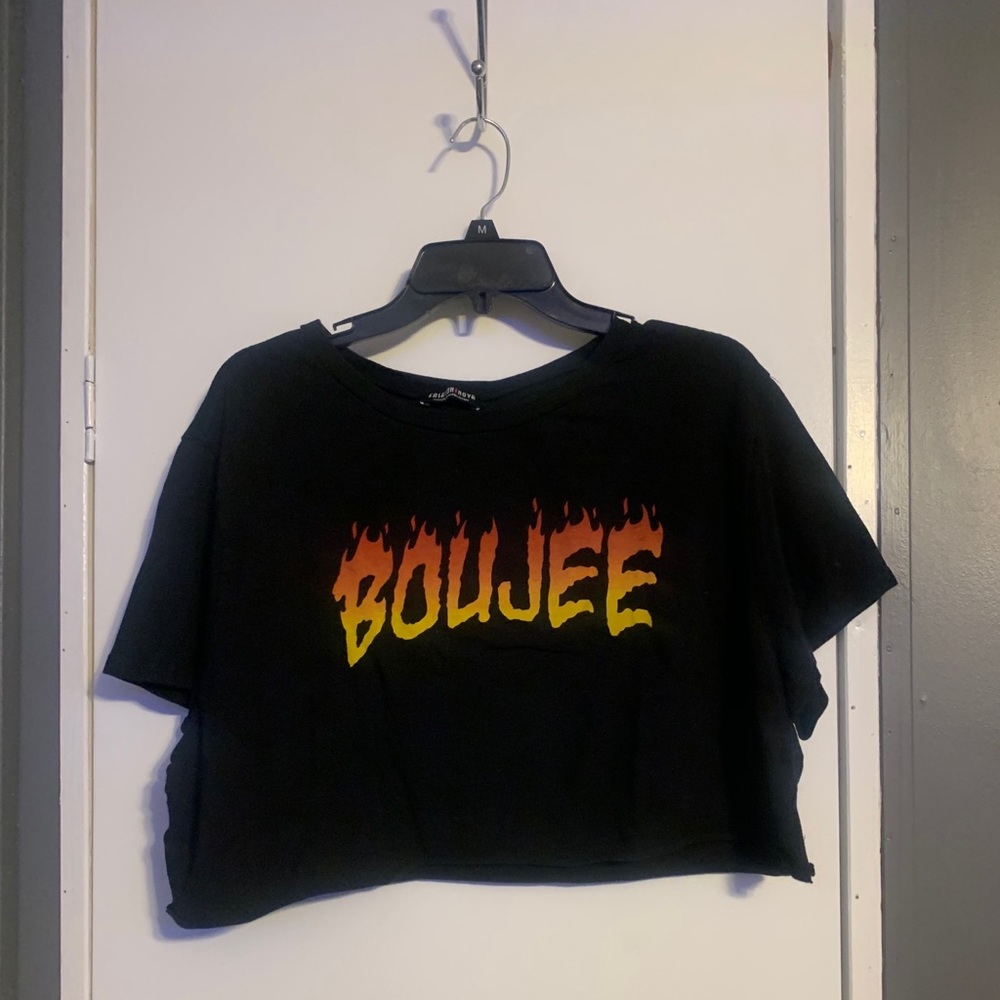 Boujee crop top